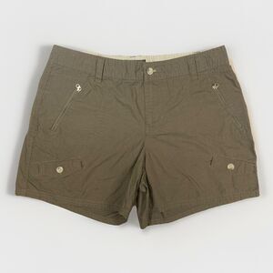 Columbia Pants Size 12 Cargo Khaki Army Green Hiking Camping Outdoor Shorts